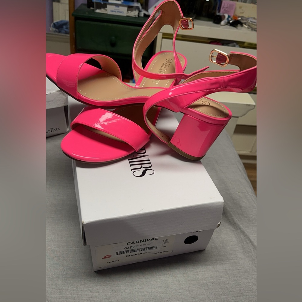 Pink heels